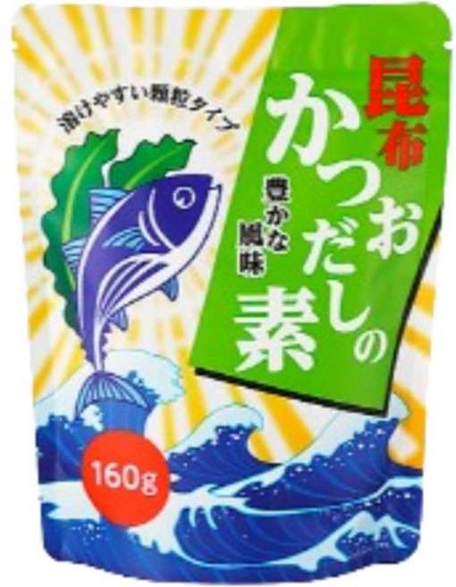 일식 국물 조미료 처 한정 다시마 가쓰오 육수 가루 160g 풍부한 감칠맛 식 요리의 맛을 한층 업그레이드 스프 찜 우동 전골에, 일식 국물 조미료 처 한정 다시마 가쓰오 육수 가루 1, 1개