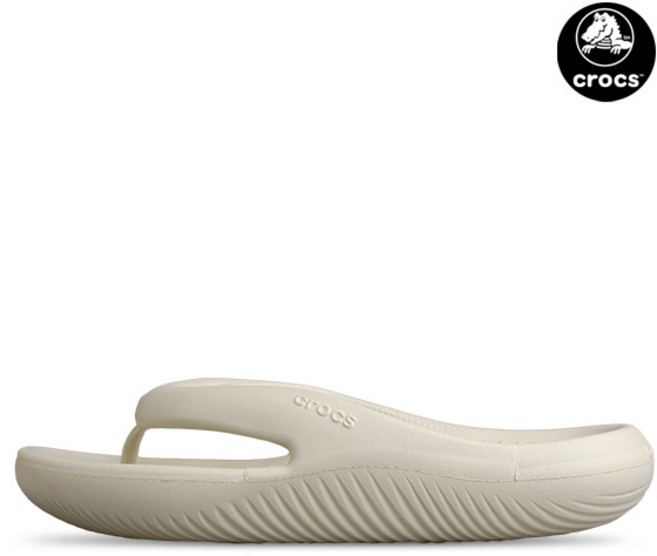 크록스 멜로우 리커버리 남녀공용 플립 쪼리 여름 슬리퍼 아쿠아슈즈 208437-2Y2