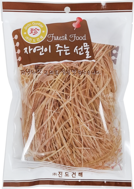 [HACCP 인증] 주문진 가공 오징어실채 130g 1인분 소포장, 1개