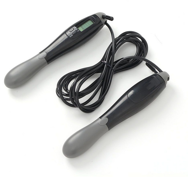 소음없는 카운트줄넘기(블랙) 와이어줄넘기, 본상품선택, 1개