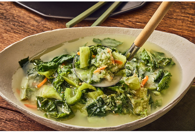 여수 돌산 갓물김치[여수맛집 명동게장], 1개, 2kg