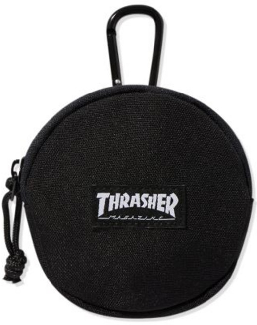 트래셔 THRASHER 서클 미니 케이스 블랙/화이트 176077