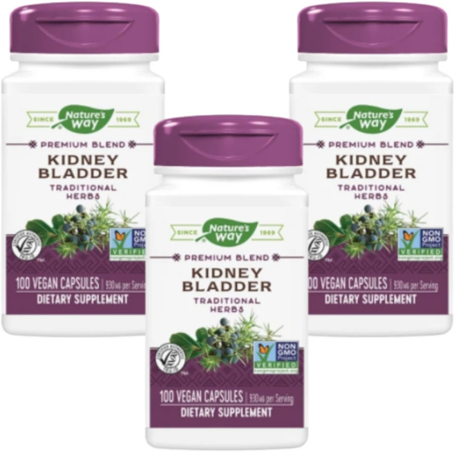 네이쳐스웨이 신장 방광 Nature's Way Kidney Bladder 3 packs, 3개, 100정 - 쿠팡