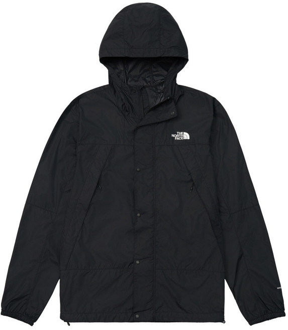 The North Face 北臉 男 運動連帽外套 防風 防潑水 黑