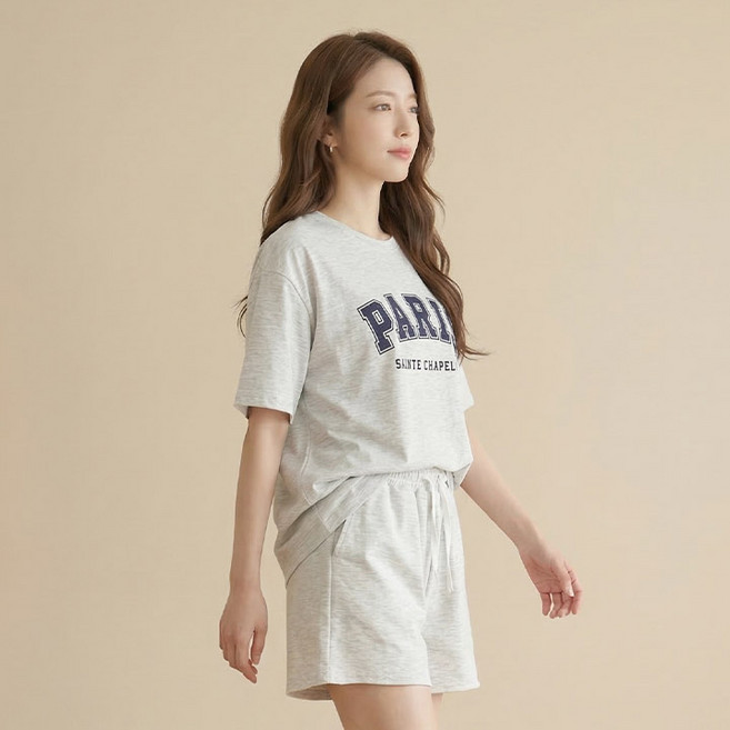 드마엘 여성 페리스 루즈핏 트레이닝복 세트(3color)+델로나