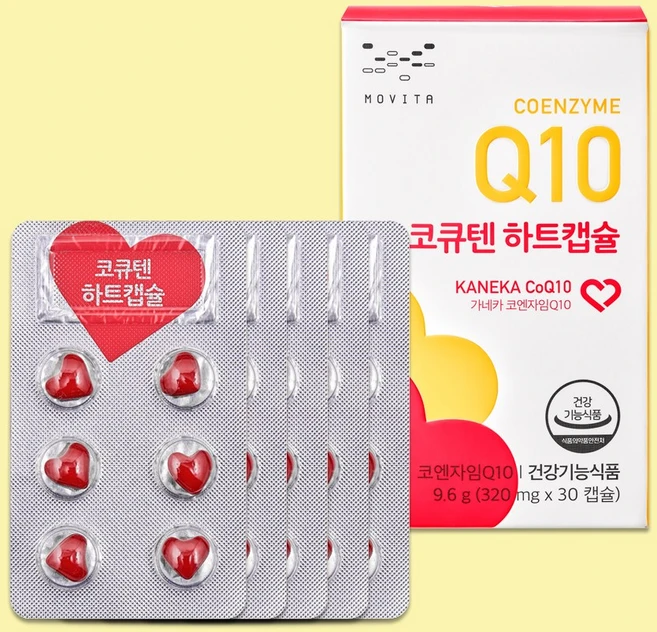 모비타 코큐텐 하트캡슐, 1개, 9.6g - 쿠팡