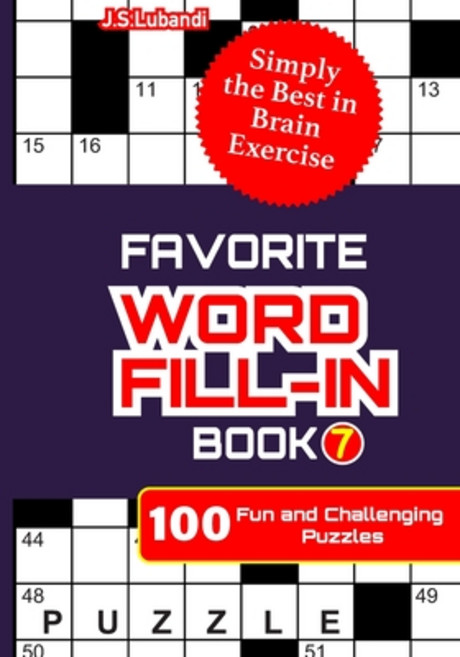 FAVORITE WORD FILL-IN Book 7 Paperback, Independently Published, English, 9798613497010