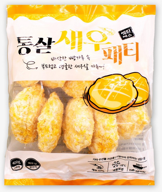 오지상구루메 통살새우 고로케 400g 새우튀김 쉬림프카츠, 1개