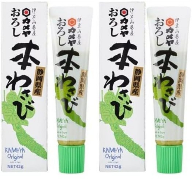 카메야 혼 와사비 시즈오카현산 100% 42g 2개