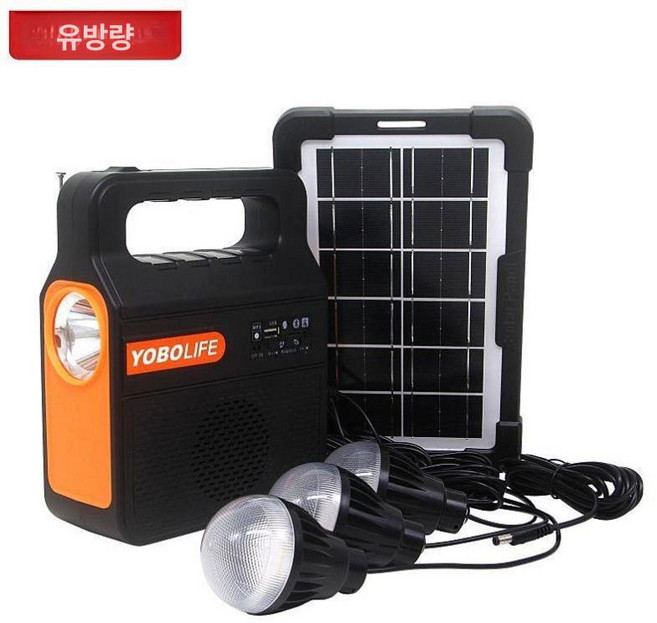 태양광 발전기 휴대용 설치용 접이식 캠핑용 단결정 캠핑카 야외 아웃도어, [06] LM3609 (6V 조명 음악), 1개