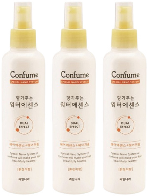 과일나라 컨퓸 향기주는 워터에센스 흰장미향, 252ml, 3개