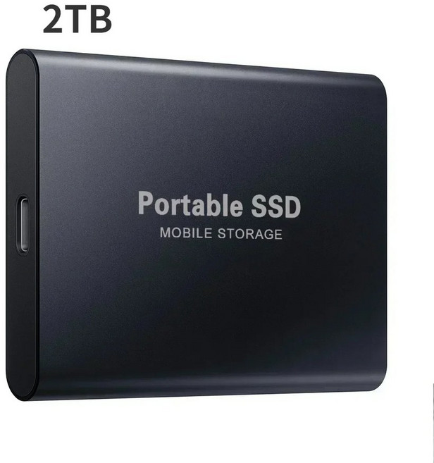 외장 SSD 1TB 2TB 고속 [노트북/데스크탑], 2TB 블랙