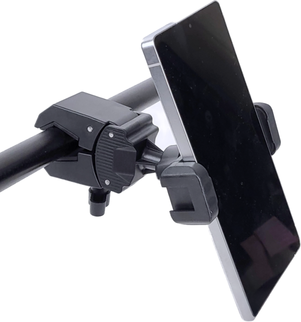 홈앤툴즈 스마트폰 태블릿 집게형 클립 거치대, 소형