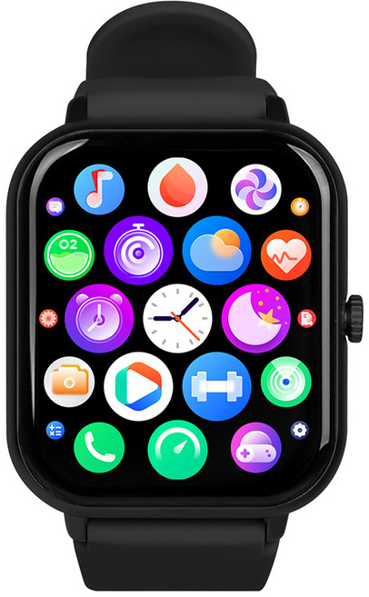 펭카 PSW2004 스마트워치2 초등학생 중학생 고등학생 웨어러블시계 블랙