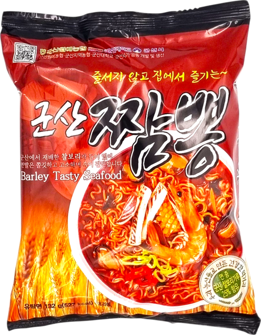 군산원예농협 군산짬뽕 봉지라면 5개입, 1박스