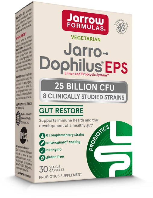 재로우 자로-도필러스 EPS 유산균 250억 베지 캡, 30정, 1개 - 쿠팡