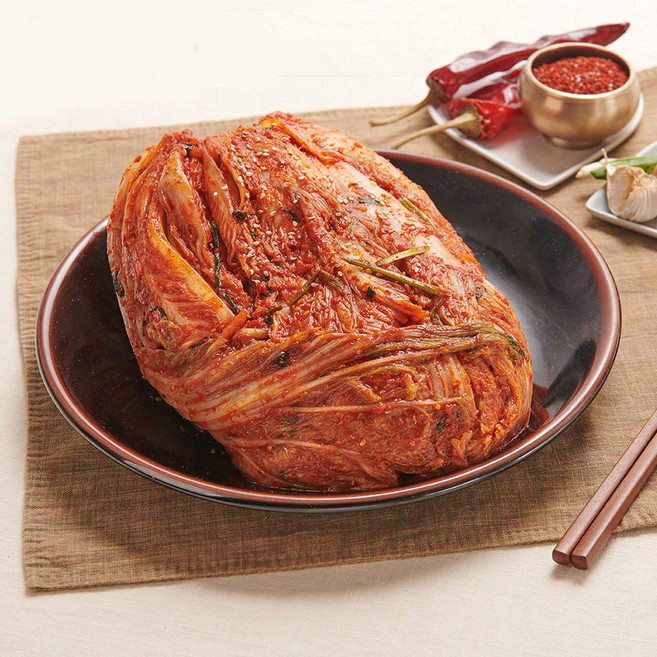 함박꽃상회 100%국내산 전라도 포기김치, 2kg, 1개