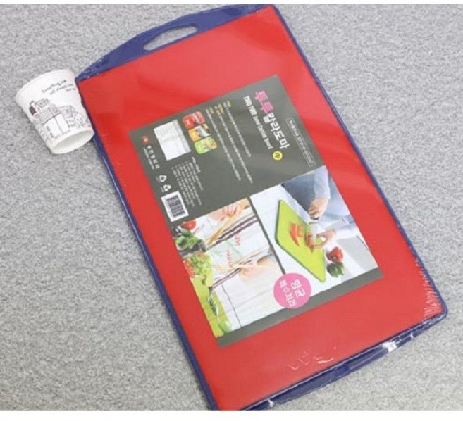 투투 항균 도마 칼 자국 안나는 국산 양면 도마 중 44 X 26cm, 투톤, 1개