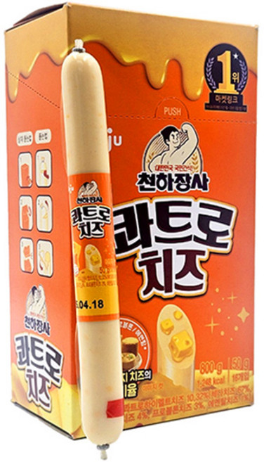 진주 천하장사 콰트로치즈 800g x 1개, 50g, 16개