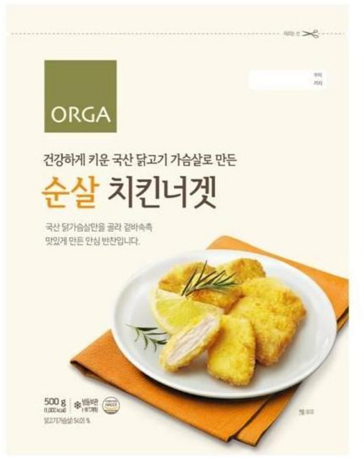 올가홀푸드 순살 치킨너겟, 500g, 1개