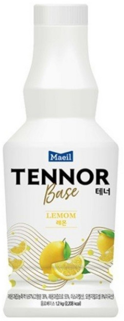 매일유업 테너베이스 농축액 레몬, 1.2ml, 6개