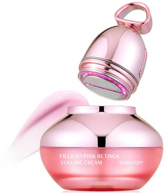 메디테라피 리프팅 볼륨 보르피린 필리지오 핑크 레티놀 크림+EMS 디바이스, 1개, 50g