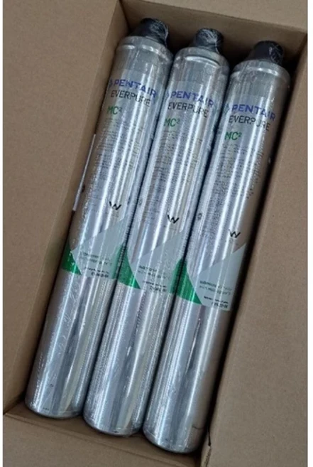 Pentair Everpure MC2 0.2微米(贈餘氯測試液)家用淨水器濾芯, 1個, 漏碳保固一個月內