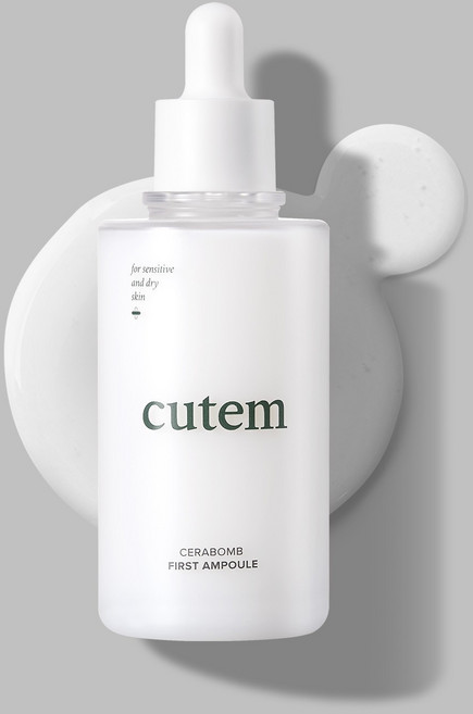 큐템 세라밤 퍼스트 앰플 100ml (세라마이드 함유 기미케어 미백광채앰플), 1개