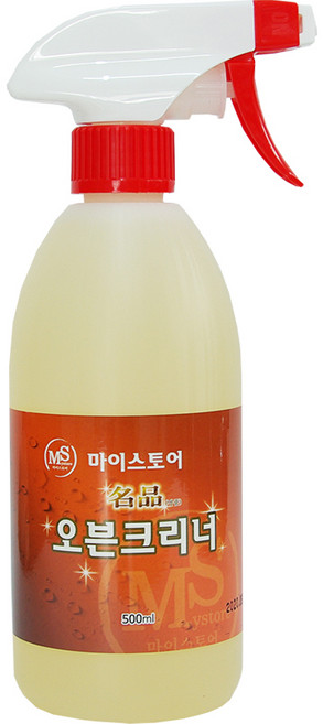 MS 마이스토어 오븐크리너 500ml 석쇠크리너 불판 찌든때 제거 기름때 제거 청소세제 오븐기청소 인덕션 청소 청소업체, 1개
