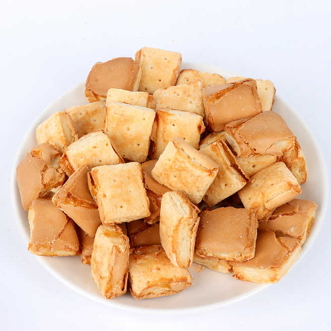 [가성비 간식 추천] 20년전통 뻥튀기곡물나라 누네띠네 디저트 쿠키 과자 유치원 탕비실 인간사료, 1개, 160g