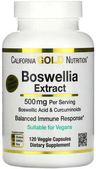 CGN 캘리포니아골드뉴트리션 보스웰리아 추출물 250mg 120정 베지캡슐 강황 터메릭 뿌리 심황 울금 커큐마 Boswellia Turmeric 투메릭 Curcuma, 기본, 1개 - 쿠팡