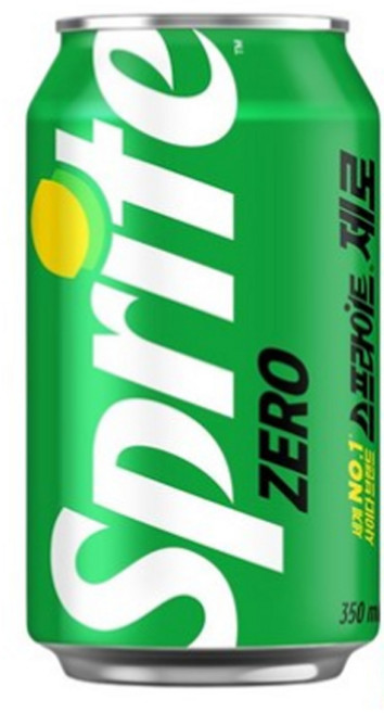 코카콜라 스프라이트 제로 탄산음료 350ml x 24캔, 24개