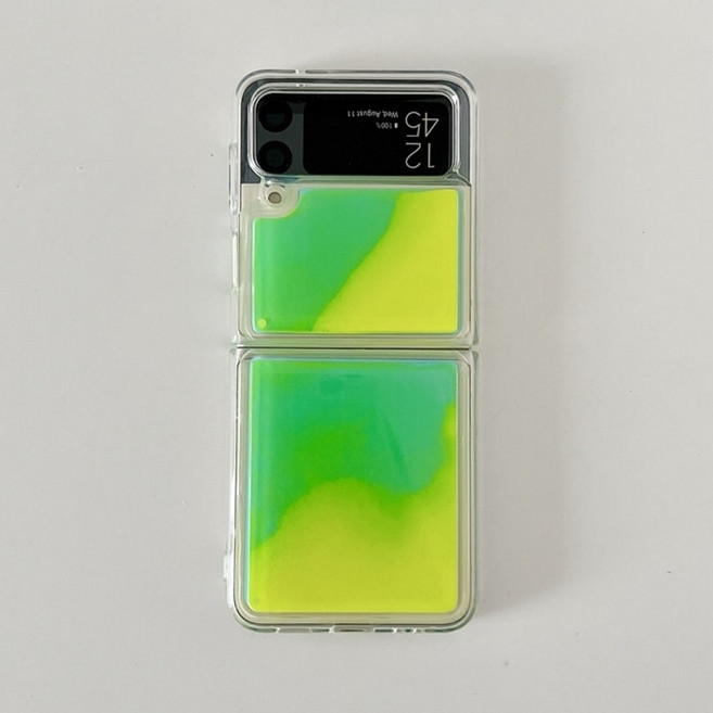 갤럭시z플립4케이스 럭셔리 멋진 야광 케이스 samsung galaxy z flip 4