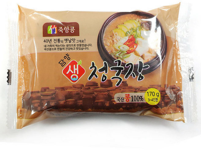 담양 죽향콩 청국장 국산콩, 6개, 170g