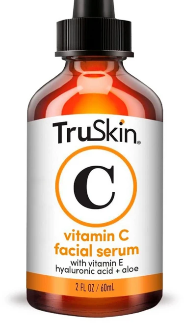 트루스킨 비타민 C 페이셜 세럼 위드 비타민 E 히알루론산 알로에 60ml x2 브라이트닝 포뮬라 보습 진정, 2개 - 쿠팡