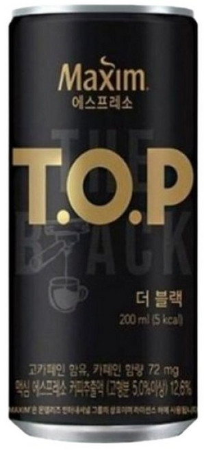 동서식품 티오피 더블랙 200ml 60개입, 60개