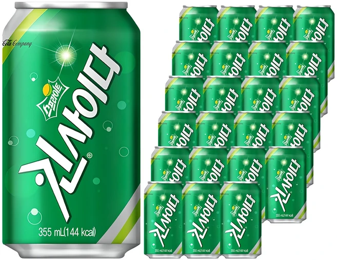 스프라이트 킨사이다, 355ml, 24개 - 쿠팡