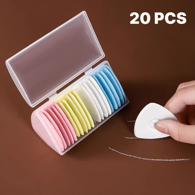 노모레스 수선 재단 재봉 분필 초크 10P, 2개, 혼합색상