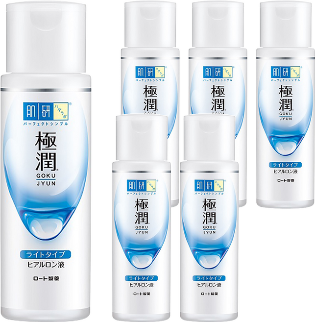 肌研 極潤保濕化妝水, 170ml, 6瓶