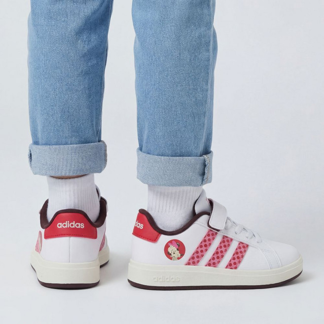 아디다스 키즈 디즈니 운동화 찍찍이 스니커즈 발편한 밸크로 아동 유치원 초등 학생 신발