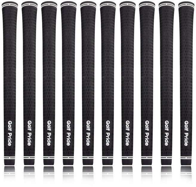 ON-PLAY 12개/50g 골프 프라이드 스텐다드 그립 남성용 아이언그립 미끄럼방지 블랙, 12개, 12개