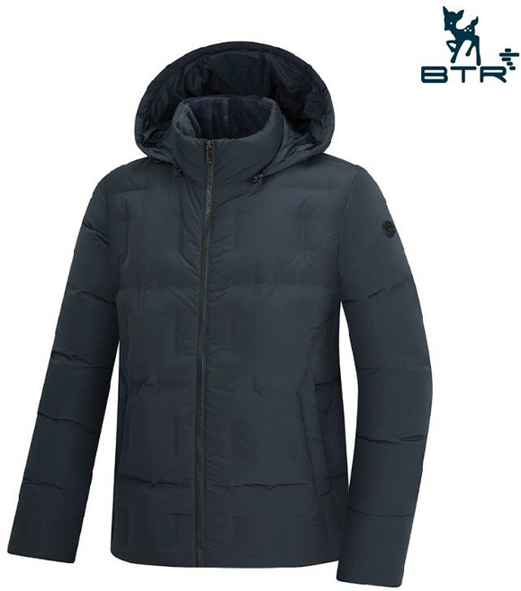 비티알 비티알 BTR 골프 겨울 남성용 튜브 다운 헤비 점퍼_SC