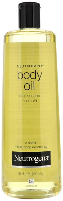 Neutrogena 바디 오일 가벼운 참깨 포뮬라 473ml(16fl oz) 1팩, 1개, 473ml - 쿠팡