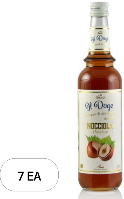 일도제 헤이즐넛시럽, 7개, 700ml