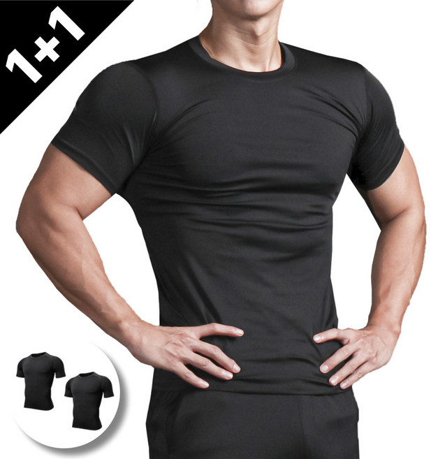 [1+1] SupplyPro 남자 기능성 반팔 언더레이어