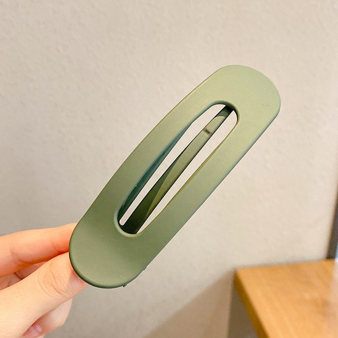 하이유니 매트컬러 앞머리 이마 고정 왕 집게 헤어핀