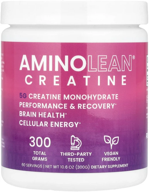 새해 건강을 선물하세요 RSP Nutrition AminoLean® 크레아틴 일수화물 분말 300g(10.6oz) 특별관리진행, RSPNutritionAminoLean크레아틴일수화물분, 300g, 1개 - 쿠팡