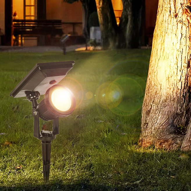 다경이즈 태양광 정원등 더 밝아진 led 수목등 투사등 태양열 조명 브릴리언트 5w, 5w_흰빛