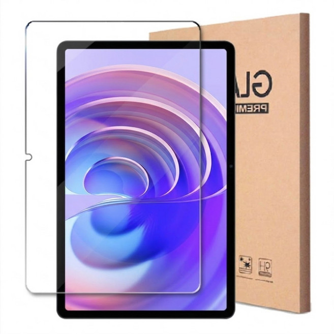 케이스나라 아이뮤즈 뮤패드 Go M1 호환 강화유리 방탄 액정보호필름, 1개, 투명