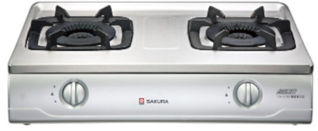 SAKURA櫻花 雙內焰安全爐, 液化石油氣 (LPG), G-5700KS